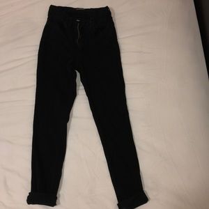 Fashion nova black high waisted jeans